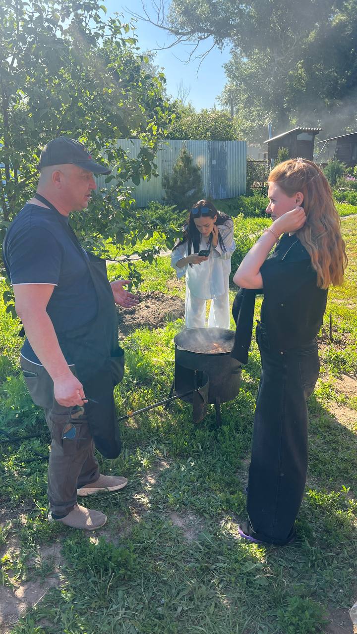 Готовим в чане